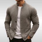 Ryder - Men's Button-Front Textured Knit Blazer