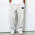 Shane - Men's Waffle Knit Wide-Leg Loose-Fit Pants 1