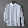 Spencer - Men's Crew Neck Button-Up Knit Cardigan 1
