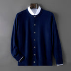 Spencer - Men's Crew Neck Button-Up Knit Cardigan 3