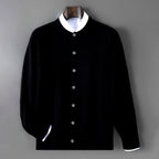 Spencer - Men's Crew Neck Button-Up Knit Cardigan 5