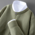 Spencer - Men's Crew Neck Button-Up Knit Cardigan 6