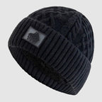 Stockholm - Ribbed Knit Beanie with Fleece-Lined Interior