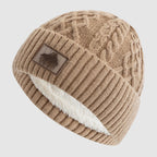 Stockholm - Ribbed Knit Beanie with Fleece-Lined Interior