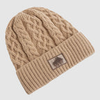 Stockholm - Ribbed Knit Beanie with Fleece-Lined Interior