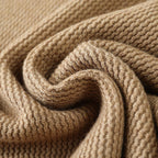 Teddy - Men's Ribbed Polo Pullover Knit