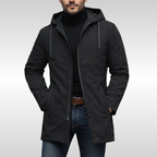 Tobias - Men's Insulated Parka with Quilted Lining and Drawstring Hood