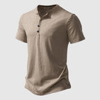 Tobias - Men's Short-Sleeve Henley Shirt