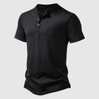 Tobias - Men's Short-Sleeve Henley Shirt