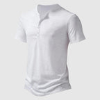 Tobias - Men's Short-Sleeve Henley Shirt