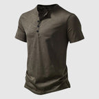 Tobias - Men's Short-Sleeve Henley Shirt