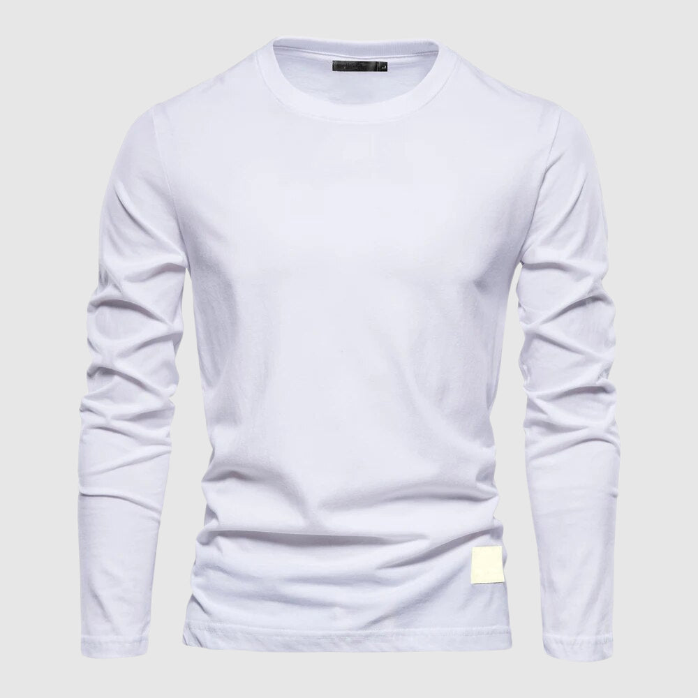 Tristan - Men's Crewneck Long-Sleeve Shirt