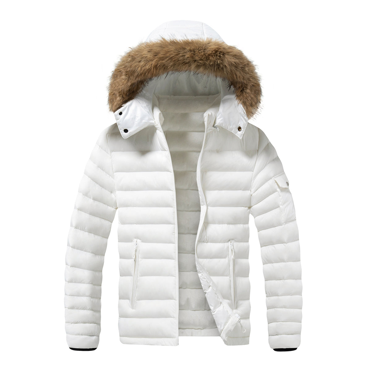 Tristan – Men's Fleece-Lined Winter Puffer Jacket 2