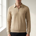 Vincent - Men's Quilted Quarter-Zip Pullover