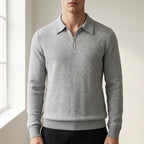 Vincent - Men's Quilted Quarter-Zip Pullover