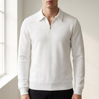 Vincent - Men's Quilted Quarter-Zip Pullover