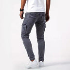 Wyatt - Men's Tapered Cargo Pants with Side Pockets