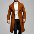 Zachary - Men's Tailored Double-Breasted Overcoat 1